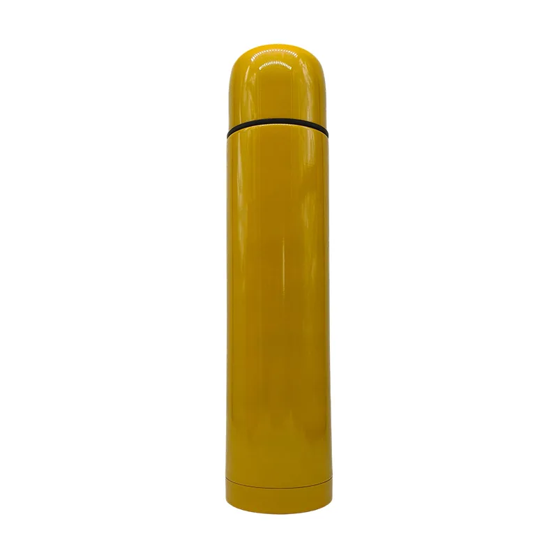 Garrafa térmica fina de aço inoxidável